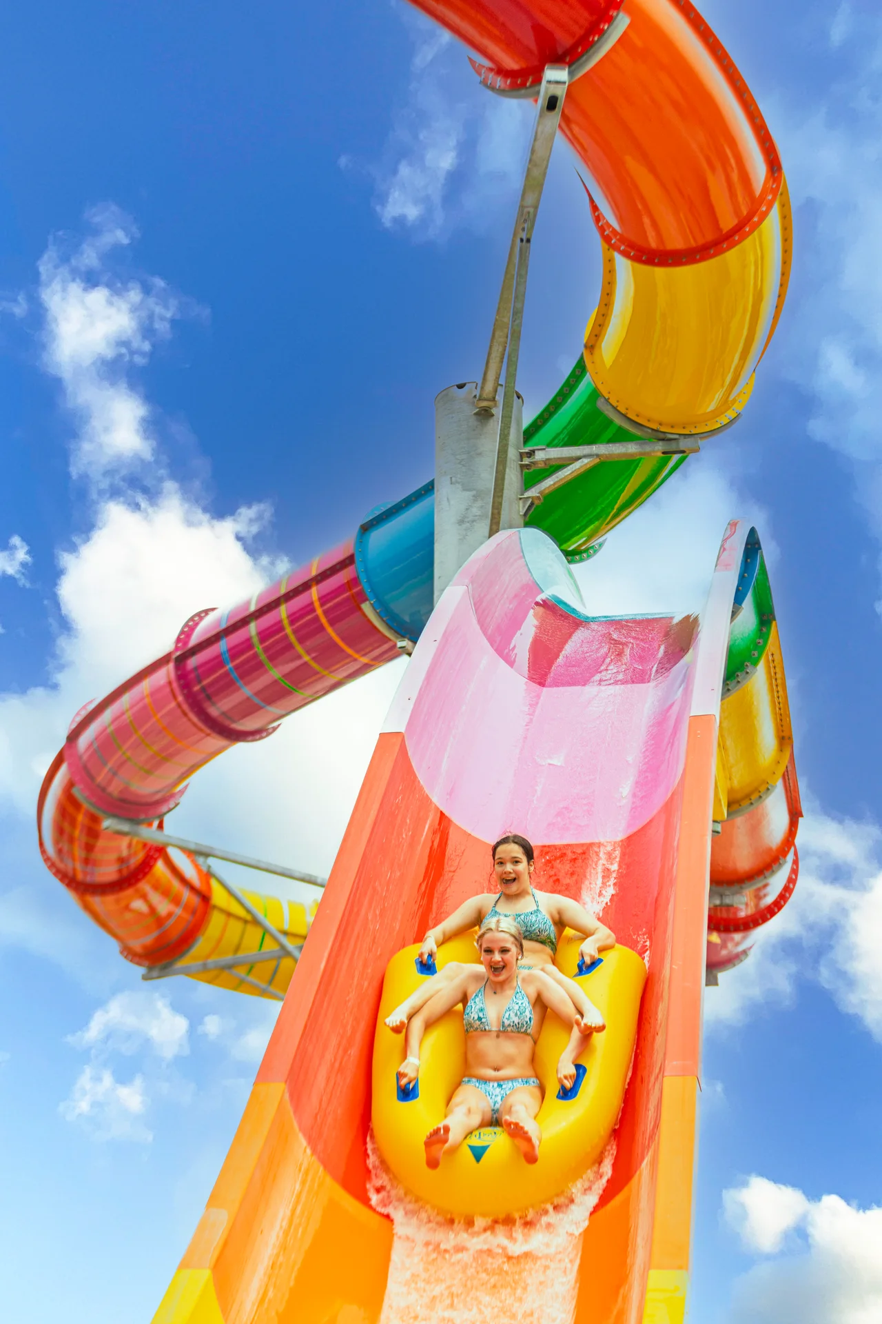 Massanutten outdoor waterpark family tube ride 05