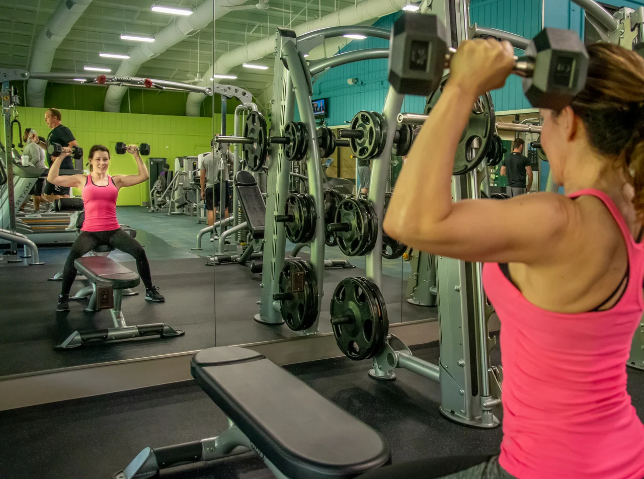 Massanutten fitness rec club fitness center weight training 06