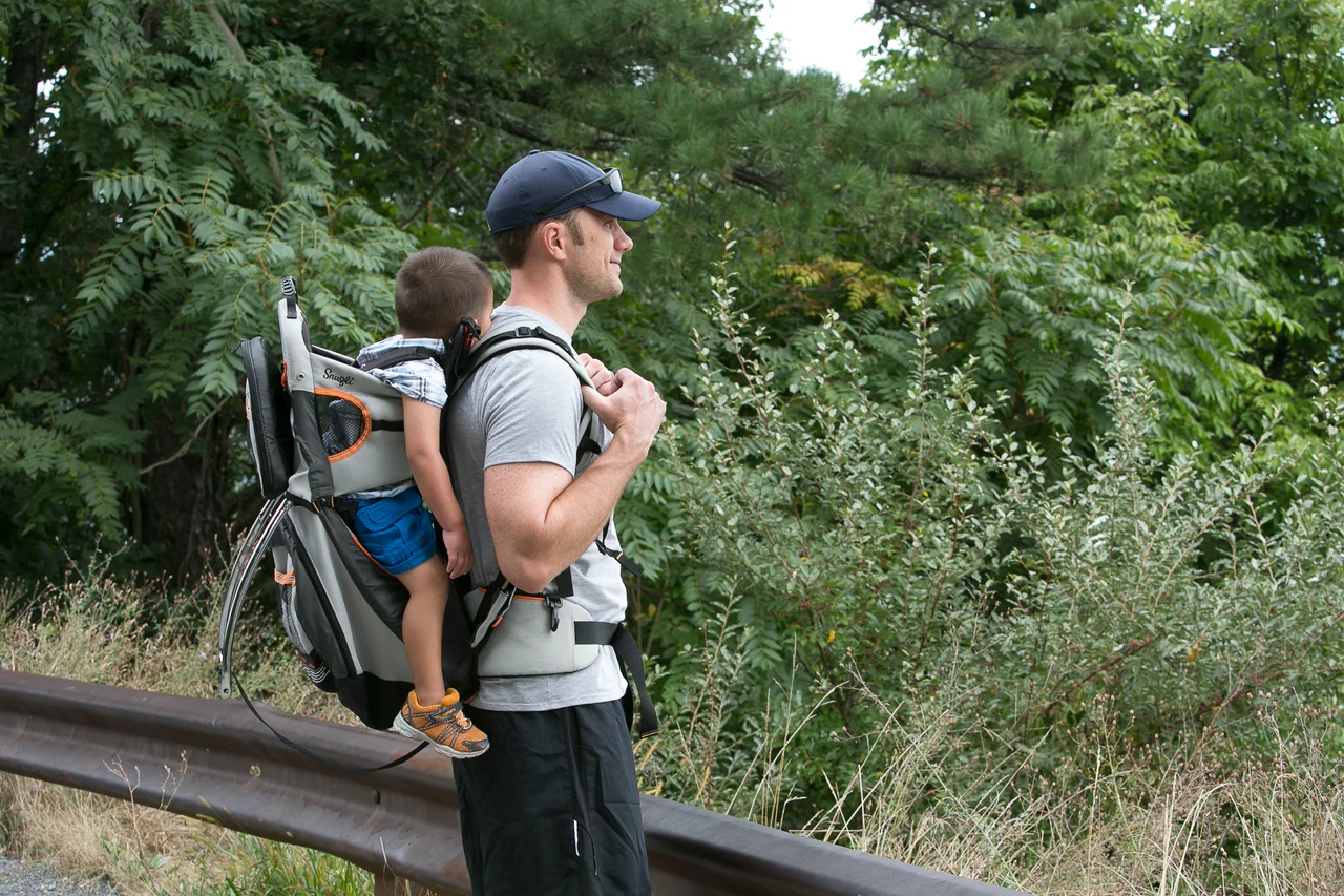 Massanutten hiking parent child carrier