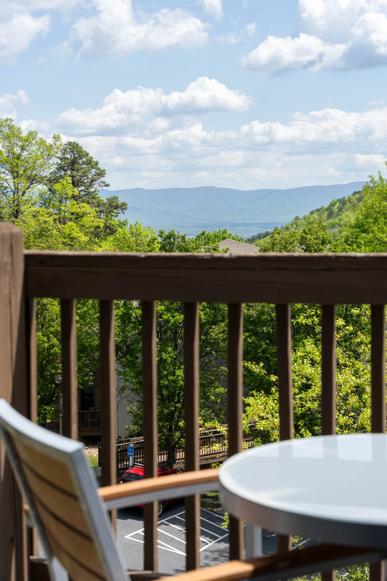 Massanutten hotel 1531 king balcony blue ridge view