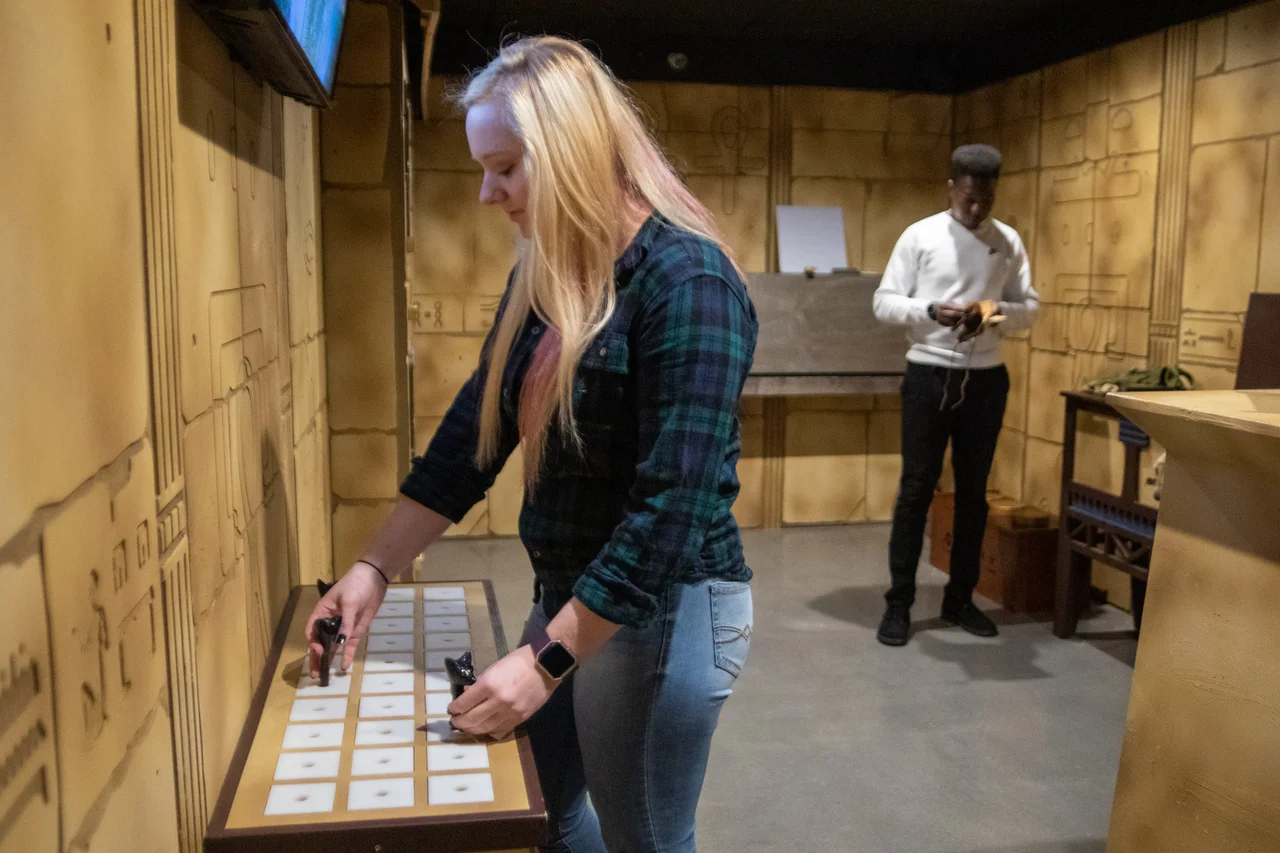 Massanutten pharaohs revenge guest solving puzzle 01