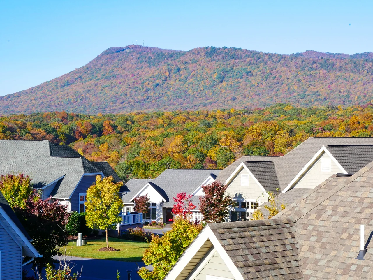 Massanutten regal vista autumn resort homes mountain view