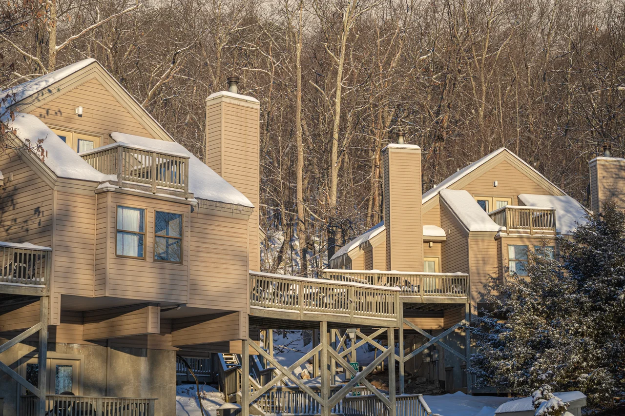 Massanutten scenic winter winter lodging deck 24