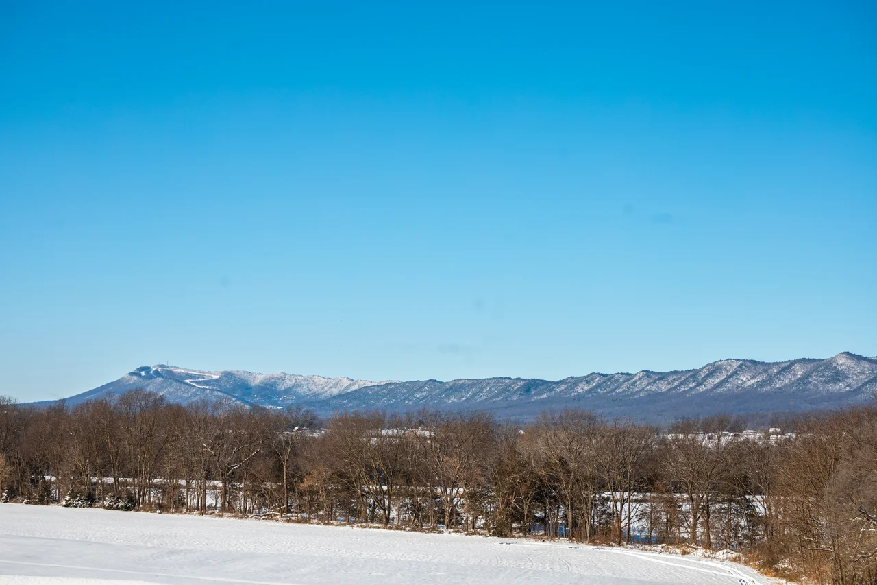 Massanutten scenic winter winter mountain range 32