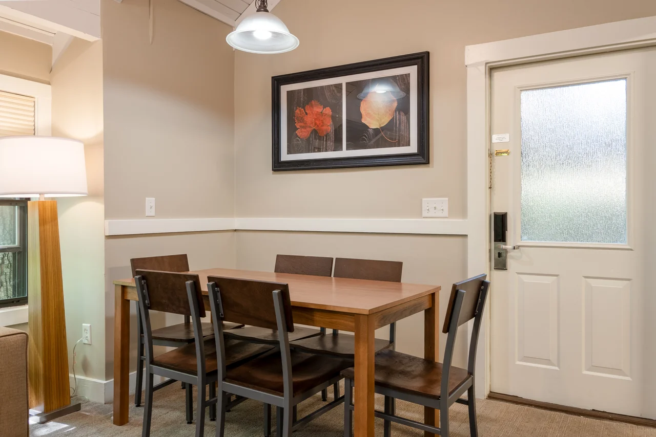 Massanutten shenandoah villas 9a villa dining table leaf art 05