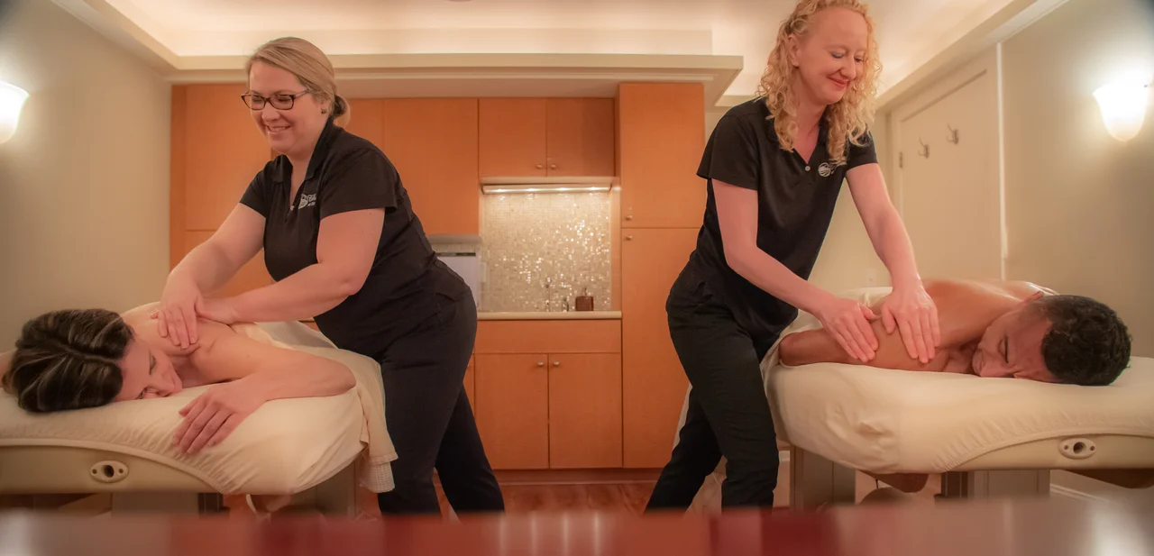 Massanutten spa spa therapists performing massages 10