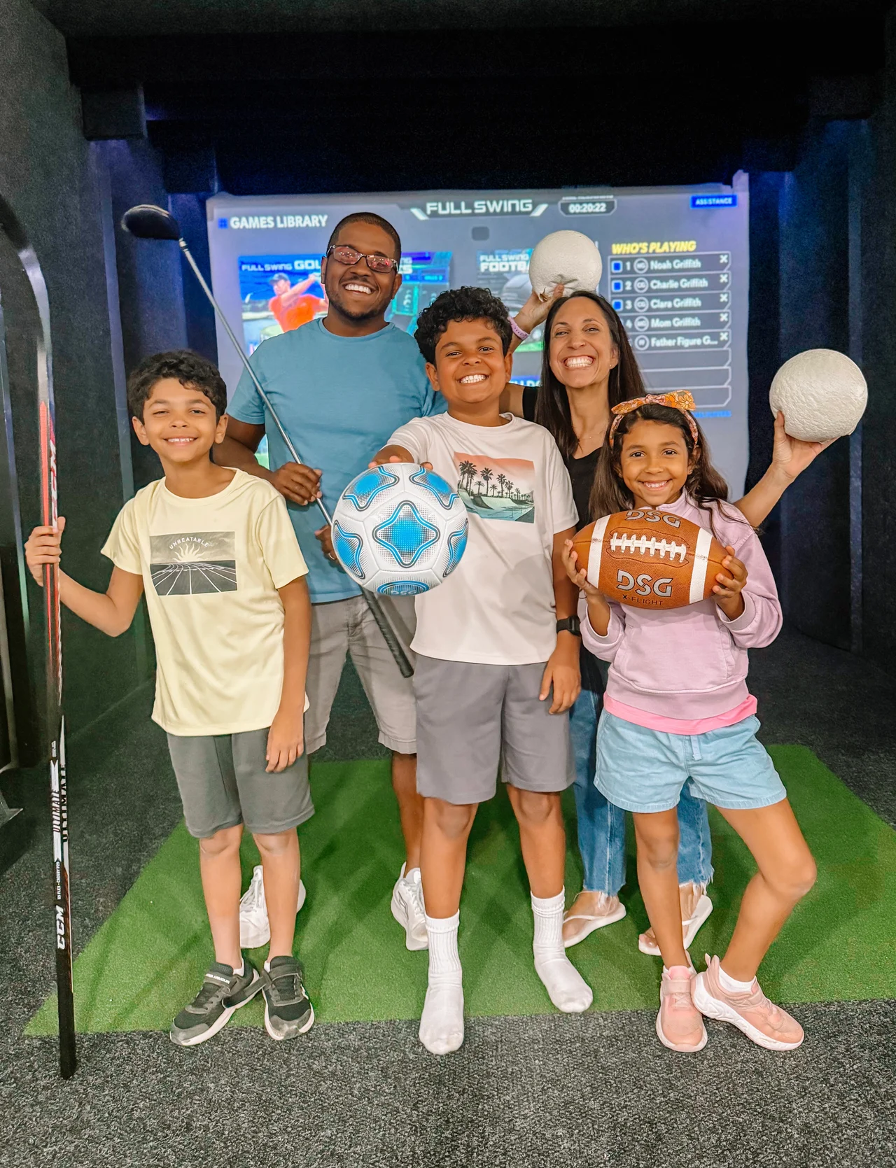 Massanutten topgolf swing suite family at golf simulator 06