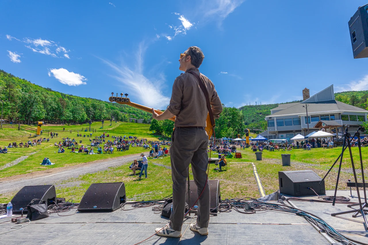 Massanutten valleyfest musician on stage