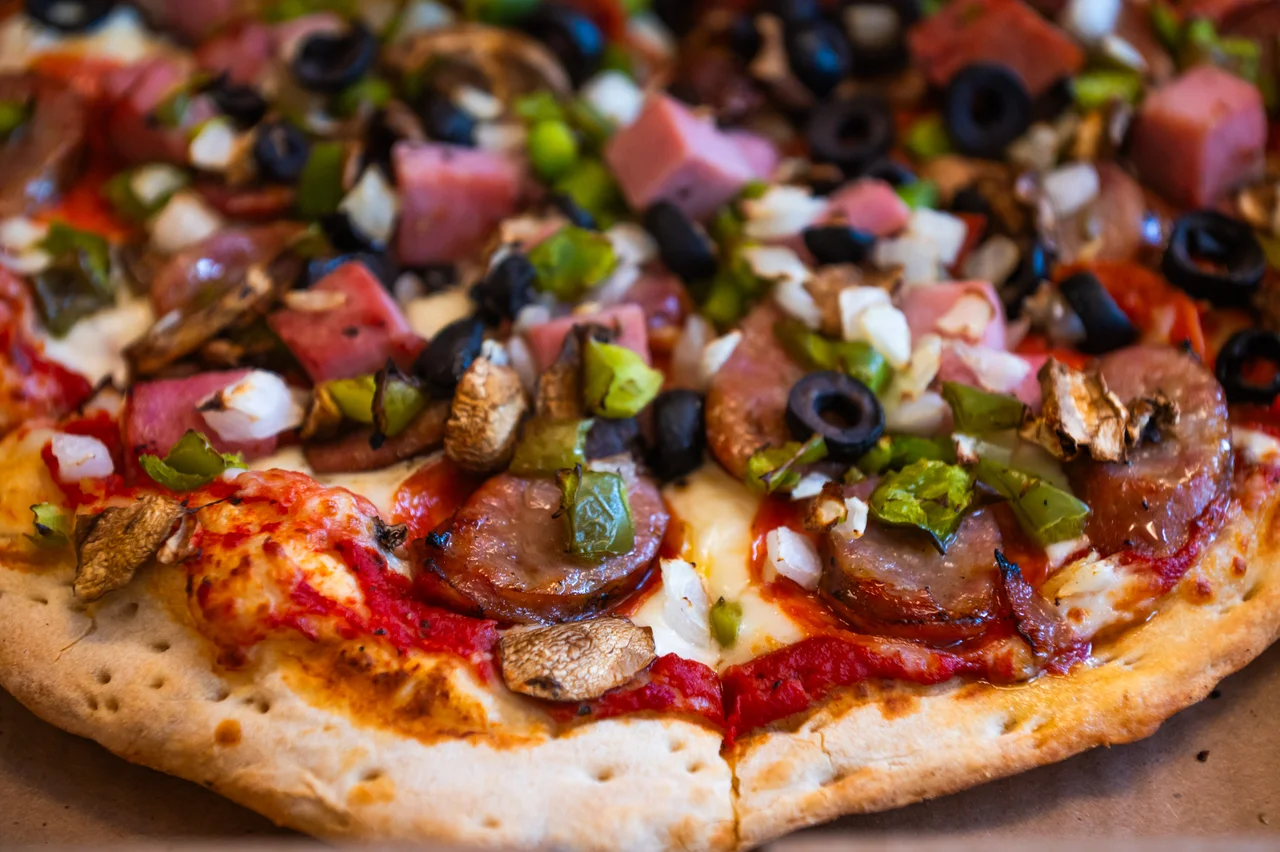 Massanutten virginia bbq pizza loaded pizza